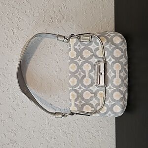 Coach Kristin Signature Op Art Ikat Shoulder bag #45376